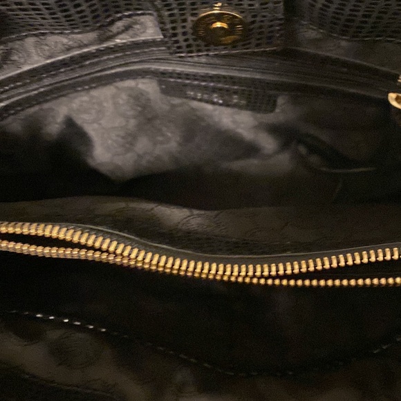 “Michael” by Michael Kors Embossed Reptile Leather Bag - Picture 4 of 9